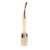 BSTiltion Round Bristle Paint Brush Durable Furniture Paint Brush for Home Decor Cabinets, Ergonomic Design for Comfort, Suitable for Most Paints, for Painting Barbecue, 1