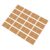 BSTiltion Wooden Label Sticker Set, Durable Adhesive Name Tag Stickers for Organizing Homes, Kitchens, Offices – Pine Wood, 120PCS
