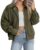 BTFBM Faux Suede Jacket Women Oversized Long Sleeve Bomber Coats