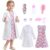 Btonai kids doctor costume Halloween Nurse costume for kids outfit 3-10Y