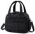 BTOOP Lunch Box for Women Men Cute Puffer Lunch Bags Large Capacity Insulated Lunch Tote Bag For Work Travel Or Picnic (Black-Quilted)
