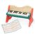 B. toys Wooden Piano, Mini Maestro with Color-Coded Songbook