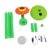 Bubble Machine Sunflower Design Rechargeable 500mAh (Orange)