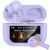 Bucephalus Wireless Earbuds, Ear Buds Active Noise Cancelling with Smart Charging Case, Bluetooth 5.4 Headphones, 48H Playtime & Bass Stereo Sound, Compatible with iPhone, Android, Pad – Aurora Purple