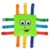 Buckle Toys, Buster Square, Learning Activity, Easy Travel Toy for Toddlers