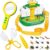 Bug Catcher Kit for Kids, Insect Observation Box Outdoor Explorer Toys, 360° Rotating Viewer with Magnifying Glass & Tweezers, STEM Nature Adventure Gift for Toddlers Boys Girls Age 3-6