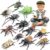 Bug Toy Set for Kids,12PCS Insect Figurines Educational Insect Models
