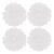 BUGUUYO 200pcs White Blank Flash Cards for Vocabulary Practice and Creative Arts, Portable Paper Cards with Ample Writing Space, for Classroom Supplies and Study Revision