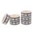 BUGUUYO 6 Rolls Vintage Filmstrip Border Washi Tape, Self-Adhesive Paper
