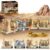 BuicraHub Temple Building Set Ideal for Adult, 5-in-1 Construction Toy Includes Gate, Three Levels and Holy Grail Scene Building Block, Birthday Gift for Kids 8-12 Years Old, 2388Pcs