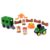 Build-A-Buddy Stackers Farm Playset – 15-Piece Farm Toy Set with Horses, Farmer, and Spinning Merry-Go-Round – Officially Licensed John Deere Toys – Stacking Toys for Toddlers Ages 18 Months and Up