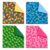 Building Blocks Wrapping Paper, Double-Sided Gift Wrap Sheets for Birthdays