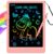 BUKEBU Toddler Toys for 3-6 Years Old Girls Boys, LCD Writing Tablet 8.5 Inch Doodle Board, Electronic Drawing Tablet, Drawing Pads,Travel Gifts for Kids Age 3 4 5 6 7 Year Old Girls Boys (Pink)