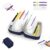 Bulgeiy A8 Waterproof Pill Organizer Set with 14 Pill Pouches for Travel