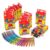 Bulk Crayons 24 Count, 12 Packs, Classroom Supplies for Teachers & Students, Back to School Essentials, Supplies for School, Home & Art Projects