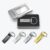 Bulk Custom USB Flash Drives with Keychain Loop, Custom Logo and Packaging