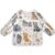 Bulletgxll Cat Dog Playful Kids Art Smock Waterproof Artist Painting Aprons Long Sleeve with 2 Pockets for Age 2-6 Years