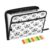 Bulletgxll Soccer Ball Accordion File Organizer 13 Pocket Expanding File Folder with Zipper & Labels A4 Letter Size Portable Document Organizer for Home, Office