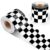 Bulletin Board Borders, 65 FT Checkered Scalloped Bulletin Board Borders, Classroom Borders for Bulletin Board Trim Decoration for Back to School, Classroom & Offices