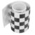 Bulletin Board Border Sticker Roll Black and White Checkered
