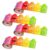 Bulletin Board Border Stickers 4 Rolls 4 Coated Paper, Scalloped