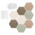 Bulletin Board Hexagon Aesthetic Home Decor