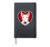 Bull Terrier Heart Hardcover Journal, Black