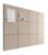 Bumusty Large Cork Board 48″ x 36″ Alternative – 12 Pack Felt Wall Tiles with 70 Safe Removable Adhesive Tabs, 30 Pushpins, Cork Boards for Walls Pin Board Bulletin Board Office Decor (Taupe)