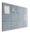Bumusty Large Cork Board Alternative-48 x 36″ Felt Bulletin Board Tiles, with 30 Pushpins, 70 Adhesive Tabs, Bold-Stripe 12-Pack, Cork Boards for Office Push Pin Board Felt Board-Blue Gray