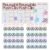 BUNCLIP Push Paper & Binder Clips, 40 Pack 50 Sheet Heavy Duty No Damage