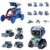 Bundle – 2 Items: Sillbird Solar Robot Toys & Robot Building Kit with Remote Control, Coding Christmas STEM Technic Toys for Birthday, DIY Science Educational Robotic Toys for Kids Teens