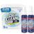 Bundle of OxiClean Max Force Laundry Stain Remover Spray, 2 fl oz, 2PK + OxiClean White Revive Laundry Whitener and Stain Remover Powder, 5 lb