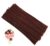 Bundooraking Dark Brown Pipe Cleaners for Crafts – 12in Chenille Stems, Art and Craft Supplies for DIY Projects, Decorations, and Creative Crafting