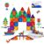 BunnyBoo 62PCS Mini Magnetic Tiles Travel Building Toys with Case