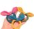 Bunny Ear Hair Ties Scrunchies, Multicolor, Set of 3
