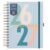 Busy B A5 Diary – Mid-Year Academic Planner – Aug ’26 – Aug ’27 – Blue Journal – Week to View Academic Planner with Monthly Planners, Storage Pocket, Stickers, Space for Notes, Timetables & Goals