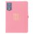 Busy B A5 Weekly Diary – Mid-Year Academic Planner – Aug ’26 – Aug ’27 – Pink Vegan Leather Cover – Week to View Academic Planner with Stickers, Pen Loop & List Pad