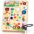 Busy Board with LED Light Switches, Montessori Toys for 1 2 3 Years Old, Toddlers Wooden Toy Sensory Activity Board, Travel Toys for 1+ Year Old Boy & Girl Birthday Gift (Farm)