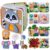 Busy Books for Toddlers 1-3, Montessori Toys, Sensory Activity Busy Boards
