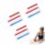 BusyLive 2pcs Tailors Chalk with 20 Refills, Flatiron Heat Erasable Fabric Markers for Sewing Fabric Chalk and Fabric Markers for Quilting (3 Sets)