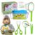 Butterfly Catcher Kit for Kids 6Pcs/Set Butterfly Catching Kit Critter Keeper House Habitat with Magnifier, Tweezers, Cather, Net ＆ Guide for Science Exploration Style 2 Cage
