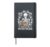 Buy Me Books Funny Reading Lover Skeleton Reading Hardcover Journal, Black