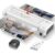 Buyounger Laminator Machine, A3 Laminator Machine with 30 Laminating Sheets, 13 Inch Laminating Machine with Built-in Paper Cutter & Corner Rounder, Thermal and Cold 11X17 for Home School Office
