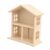 Bvdfgk Wooden Desktop Organizer Shelf Figurine Display Box for Action Figures Books