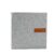 BXFIRS Inner Pages of Burlap Insert Bag Self Adhesive Thin Photo Album with Large Capacity(Gray)