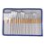 BXFIRS Nylon Hair 24 Combination Art Brush Set Solid Wood Oil Painting Paintbrush Sets