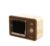 BXGBWKZHRQF Vintage Mini Bluetooth Speaker with Lyrics Display Calendar Desktop Wireless MP3 Audio Player #