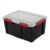 BXRFYIN 20 Gallon Large IP68 Waterproof Plastic Storage Bin Tote With Lid, Gasket Seal & Durable Latches, Black Heavy‑Duty Container For Indoor Outdoor Use