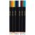 byepica 12 Pcs Ceramic Underglaze Colored Pencils, Oil Based Pottery Painting Art Supplies, Water Soluble Pencils for High Temperature Firing, Vibrant Color Set for Adult Artists, Beginners