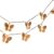 byepica 40 LED Butterfly String Lights, 236.2 in / 600 cm Fairy Lights with Warm White Light, Butterfly Shape Decoration Lights for Indoor Outdoor Window, Home Garden, Patio, Party Decor